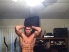 Young muscle hunk worship 1