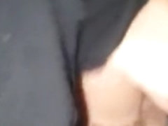 Cumming in a sock
