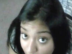 Pretty Lalin Gal gobbles on that knob