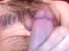 Horny italiano jacking his cock