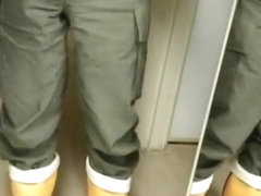 nlboots - military trousers, orange boots