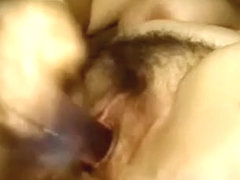 Horny Homemade movie with Masturbation, Hairy scenes