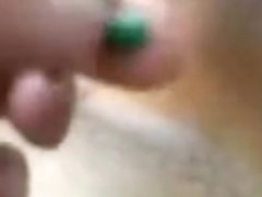 Castration play in back seat part 2