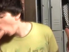 Spitroasted twink facial