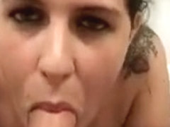 busty latina Fernanda Velez shows us how good she sucks cock