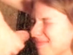 Legal Age Teenager suck and facial