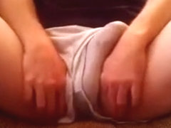 Saturday Morning Flex in silver running shorts