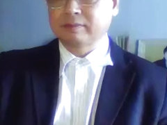 Chinese refined dad jerks off