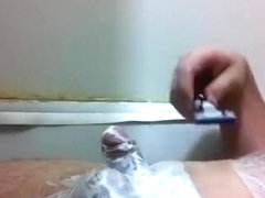 Shaving Schlong and Balls