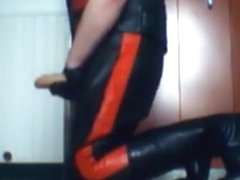 Darksome and red leather