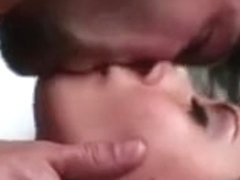 Big Titty Brunette Fucked And Cumshot On Massage Table