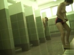 Hidden cameras in public pool showers 935
