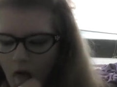 Amateur big assed teen booty slut finger and blowjob action