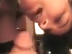 Sexy teen babe loves giving head