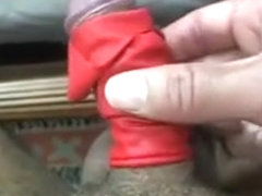 Balloon Wrap Jerk-Off