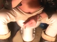 nlboots - fav boots again on toilet