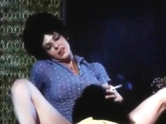 Classic Dolly Sharp Pussy Licked While Smoking