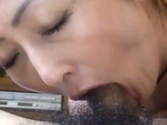 Blowjob pov from asian mature