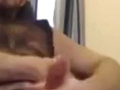 Hairy Thick Boy Rips his Tank Top and Jerks off His Dick