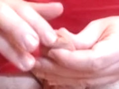 Sensitive penis masturbate 2