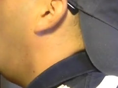 HOT FIREFIGHTER AND STUDENT TAKES TURNS FACE FUCKING ME