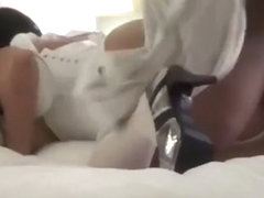 White corselette wife and a BBC