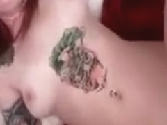 Guy Banging His Redhead Gf Up Her Butt