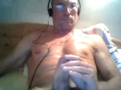 old guy with a shock