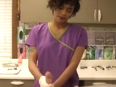 John Is In For His Exam When The Doc Steps Our For An