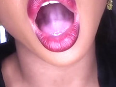 Tongue kiss