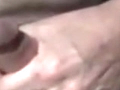 Masturbating