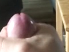 Rough wanking! Sometimes my cock needs a hard hand.