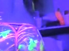 Teen Sluts Suck Big Cocks At A Glow Party