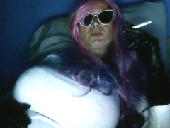 smoking in chastity at night