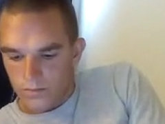 Straight guy jerking