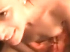 Sexy Brunette Vixen Felicia Kiss Nasty Double Penetration
