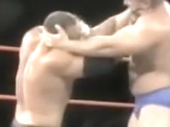 Muscular Pro Wrestler Knocked out with Ether