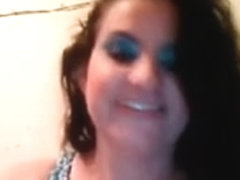 Sexy angel shows on webcam her bust