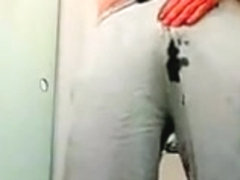 Pissing in the jogging pants at the hotel