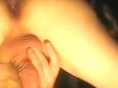 Hands Free Cum, Rear POV withStrong Anal Contractions.