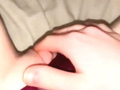 Fingering my self till I cum
