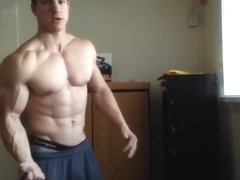 Young muscle hunk worship 2