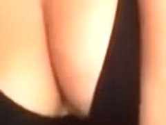 girl shows her massive boobs on periscope