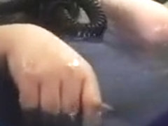 swimsuit, stegleggings and gasmask