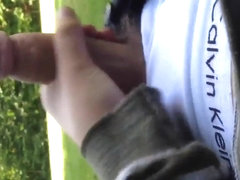 girl Boy Outdoor Wank