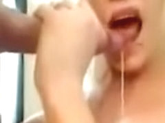 Inexperienced cumshot 7500