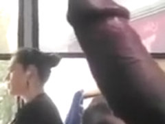 Public masturbation on a bus turns him on
