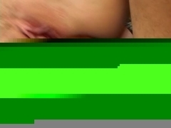 Hawt blond legal age teenager getting booty wang screwed and creamed