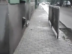 Boy single in the apartment.