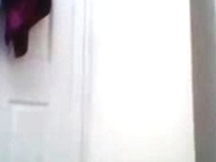 dryinh her tittys,bush and the rest of her curves.